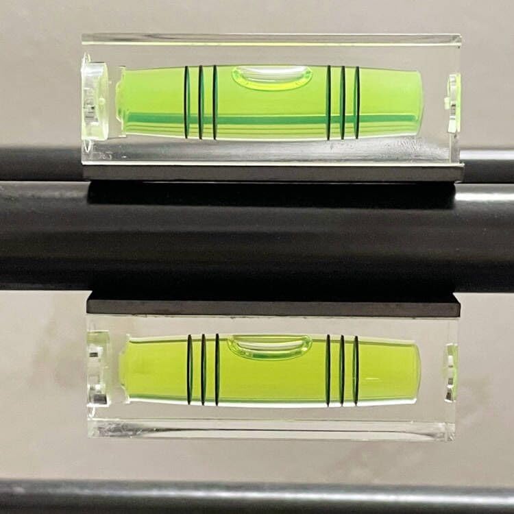 5Pcs Magnetic Small Bubble Level Set 29mm/40mm/52mm Multi-sizes Square Spirit Levels Measuring Tools
