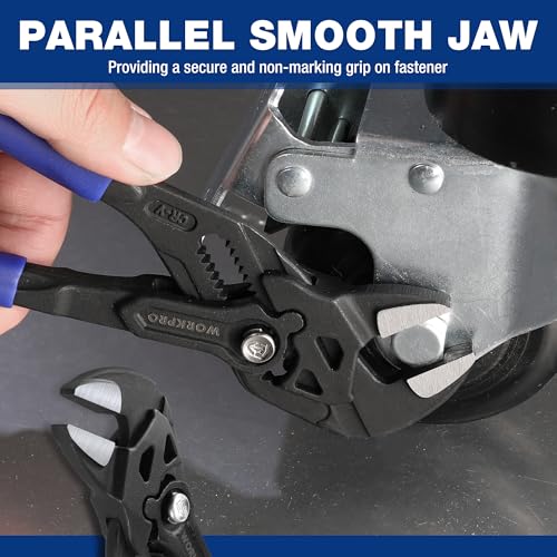 WORKPRO 7-Inch Pliers Wrench, High Lever Ratio Wrench Plier - size: 7-Inch