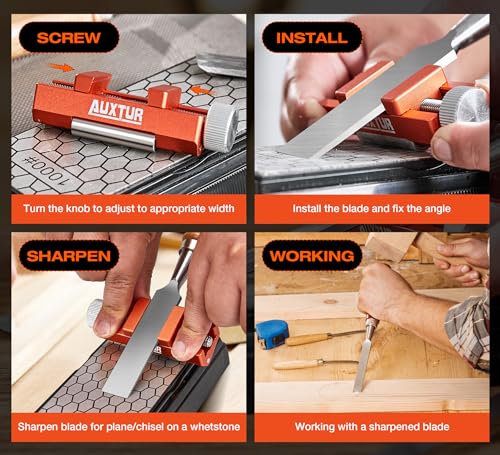 chisel sharpening jig with Honing Guide Tool Set for Woodworking