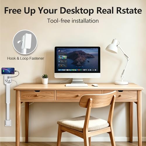 Electrical Outlet Extender Stick, Expandable 17.5"–26"