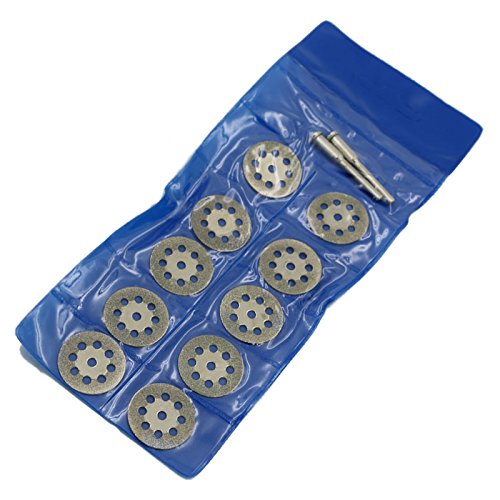 Diamond Burr Set For Dremel Rotary Tool Grinding Cutting Bur Bit Stone Glass Tile Jewelry Engraving Rock Etching Masonry 1/8” Die Grinder Carving Cutter Metal Engraver Kit Notching Lapidary - 32pc Set