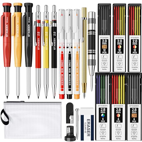 STAGEEK 22-in-1 Carpenter Pencil Set