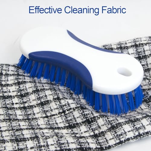 CELOX 2 Pack Multi Purpose Heavy Duty Scrub Brush, Deep Clean Brush for Tile Floors and Walls, Shower Doors, Tubs - color: White Blue-2pack