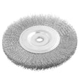 OEMTOOLS 26057 6-Inch Coarse Wire Wheel, Wire Wheel for Angle Grinder, Surface Prep and Deburring, Carbon Steel, Max 4500 RPM - style: 6" Coarse