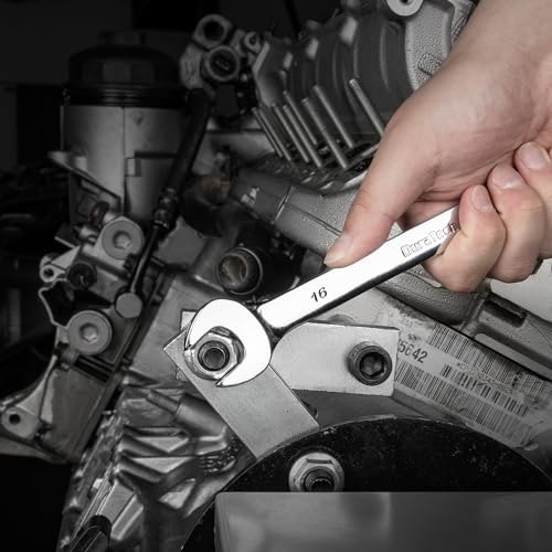 DURATECH 16mm Combination Wrench, Metric - size: 16 mm