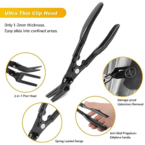 GOOACC 19Pcs Trim Removal Tool Set with Storage Bag - color: Black