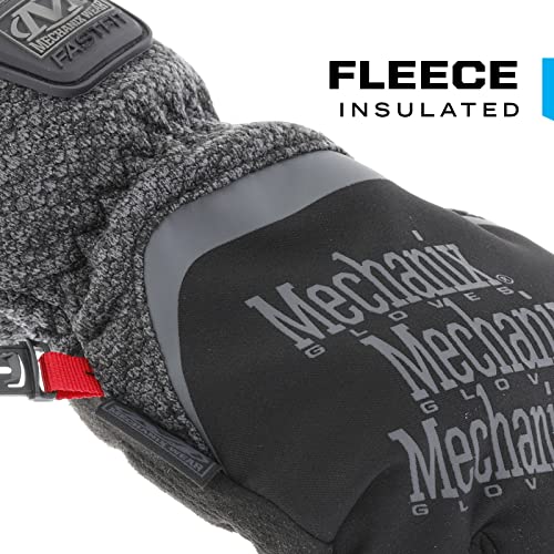 Mechanix Wear ColdWork FastFit Winter Work Gloves Black/Gray Small - size: Small