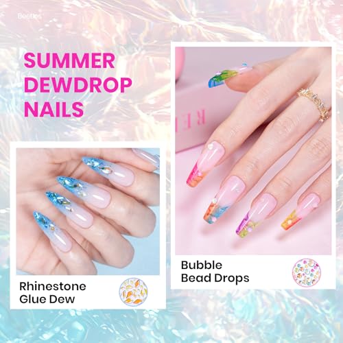 Beetles Jelly Gel Nail Polish Set, 20 Colors Neon Rainbow Soak Off Gel - color: Sunbeam Jelly - 20 Colors