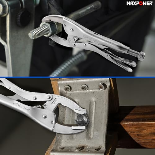 MAXPOWER 3 Pieces Locking Pliers Set