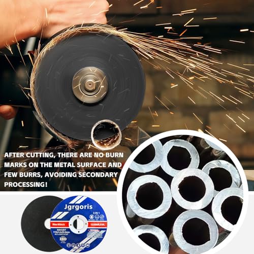 4 1/2 Cut Off Wheel for Metal, Wood, PVC, Angle Grinder Cutting Disc, 27PCS