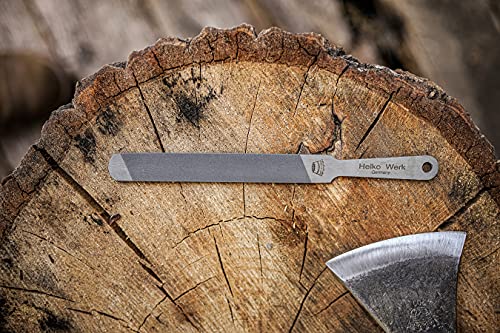1844 Helko Werk Germany Dual Sided 9 Inch Axe Sharpener Compact File 22101 - size: Compact File #22101
