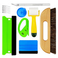 Umaki Professional Wallpaper Supplies with Paste Brush, 8.3In & 4in Felt Squeegee, Paper Cutter & Precise Knife, Seam Roller and Tape Measure for Precision Cutting, Scratch-free Installation
