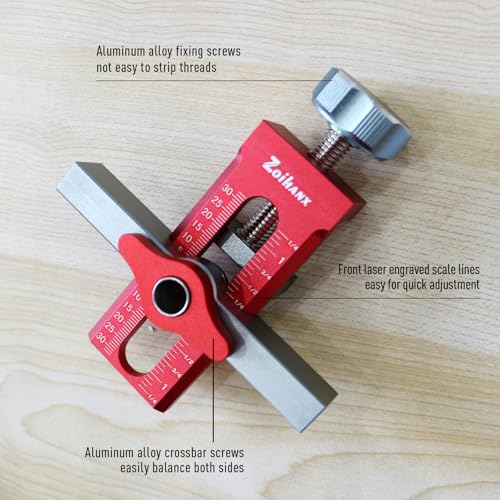 2-in-1 Cabinet Door Mounting Jig & Rebound Device Tool,Cabinet Hardware Jig with Bag,Fast Positioning Leveling Drilling Cabinet Door Mounting Jig for Most Cabinet Doors with 3 Drill Bits