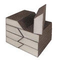 60 Grit Angled Sanding Blocks, Jamiikury Coarse Sponge Sand Block Washable and Reusable, Wet & Dry Sandpaper Block for Wood Metal Drywall and Furniture Paint - Pack of 8 - size: 60 Grits