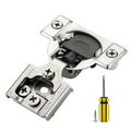 Ravinte 3/8 Inch Overlay Soft Close Hinge Kitchen Cabinet Hinges 10 Pack - size: 3/8 inch Overlay