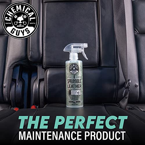 Chemical Guys, Sprayable Leather Cleaner & Conditioner in One Spray, 16 oz - size: 16 Fl Oz (Pack of 1), style: Cleaner