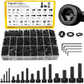 1760PCS M2 M3 M4 M5 Metric Hex Socket Head Screws Assortment Kit - size: M2M3M4M5 1760pcs