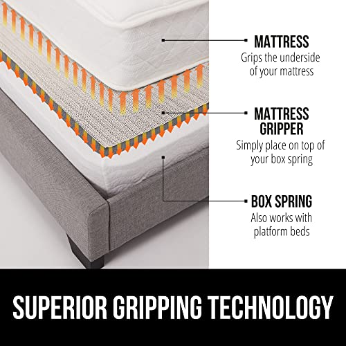 Gorilla Grip Non Slip Mattress Gripper, Slide Stopper, 36x72 Twin - size: 36x72 Twin