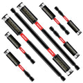 Geinxurn 8PACK Impact Magnetic Screwdriver Bit Holders, Extension Socket Drill Bit Holder S2 Alloy Steel Hex Shank Quick-Change Drill Bit Guide（3inches and 6inches） - style: MIXED-Bit Holder-8PCS
