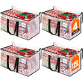 RoomHacks Moving Bags, Heavy Duty Large Storage Bags, 125L, 4 Pack, Clear - size: 125L- 4Packs