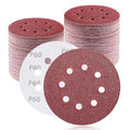 100Pcs 5 Inch Sanding Discs 60 Grit, Round Hook and Loop Sandpaper for Random Orbital Sander Pads(60 Grit) - style: 60G 100pcs