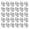 Hose Clamp, 30PCS Fuel Line Clamp, 1/4"-7/16"(6-12mm) Radiator Hose Clamps - size: 6-12mm