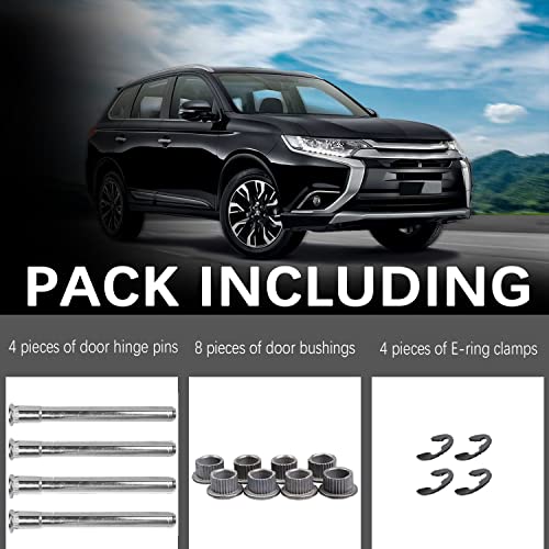 Door Hinge Pin & Bushing Repair Kit, Compatible with Chevy GMC - size: 88-02 Door Hinge Pins