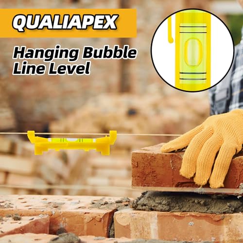 16 Pcs Hanging Bubble Line String Level Tools, Mini Spirit Level for Building Trades, Bricklaying, Tiling, Engineering, Surveying, Metalworking and Measuring - size: 16 PCS