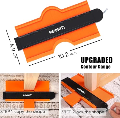 REXBETI Laminate Wood Flooring Installation Kit, LVP/Vinyl Flooring Tools - style: 44-Piece Ultimate Flooring Installation Kit