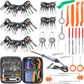 Terminal Removal Tool Kit 96 Pcs Depinning Tool Electrical Connector Pin Removal Tool Kit Pin Extractor Tool Set Wire Terminal Release for Automotive Car Household Devices - color: 96 PCS