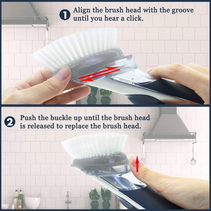 Brush Refills for OXO Dish Brush - size: 6 pack