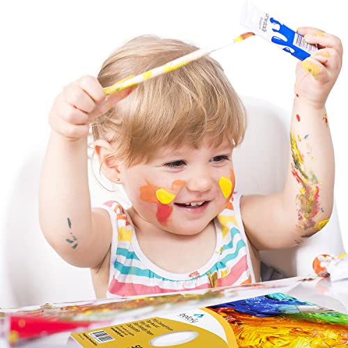 Bellofy 2X Disposable Palette Paper 9x12 Inches | Mess-Free Paper Artist Palette for Acrylic, Oil Paint | Perfect Painting for Artists, Kids & Beginners | Easy-to-Use Tear-Off Sheets for Mixing Colors