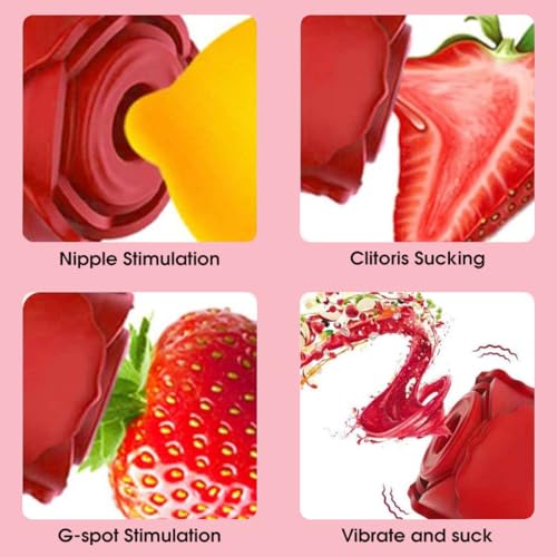 Rose Adult Tool for Women 2026 Clitiors Sucker Toys Rose Vibratoer R-07