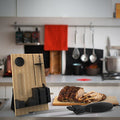 Classic Cuisine Electric Carving Knife Set, Black