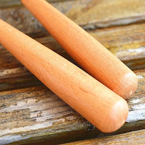 BANLTRE Rubber Brayer Roller for Printmaking, Ideal for Anti Skid Tape Construction Tools, Print,Craft Stamping Brayers for Wallpapers and Scrapbooks (1.18") - size: 1.18"
