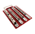 40 Socket Standard Wall Mount socket organizer Drive Socket Tray Holder Organizer Drawer Slide Sockets Rail Rack Tray Clips Tool Socket Tray Rail Rack Holder Storage For Drive Sockets - size: 21.5 cm/8-1/2”