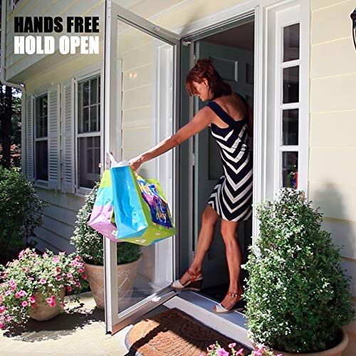 Touch 'n Hold Smooth - Heavy Duty Door Closer System (Black) - color: Black