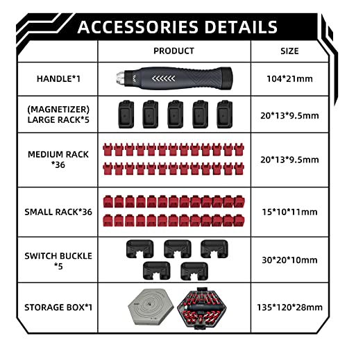 JAKEMY Precision Screwdriver Set: DIY Screwdriver Repair Kit for Men, Magnetic Torx Screwdriver for Laptop, Computer, Macbook, iPhone, Watch, Eyeglasses - color: 8185b - 25 in 1