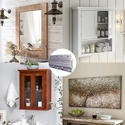 12" Heavy Duty French Cleat Picture Hanger,Aluminum Z Bar Clips, Interlocking Wall Mounting Brackets for Hanging Mirror, Panel, Whiteboard, Cabinet, Shelf, Headboard, Photoes (2 Pairs up to 90 lbs) - size: 12"(2 Pairs)