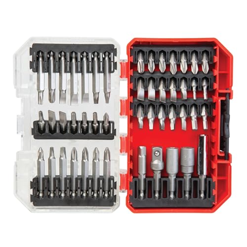 CRAFTSMAN Screwdriver Bit Set, 47-Piece, Includes Bit Tips and Power Bits, Nut Driver Set, Socket Adapters, Compatible with Versa-Track (CMAF1247) - style: 47 Pieces