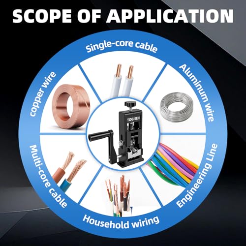 Wire Stripper 1-25mm Portable Wire Stripper Machine