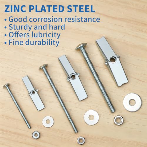 100Pcs 3 Sizes Hollow Wall Anchors for Drywall Ceiling - size: 3 Size 100pcs