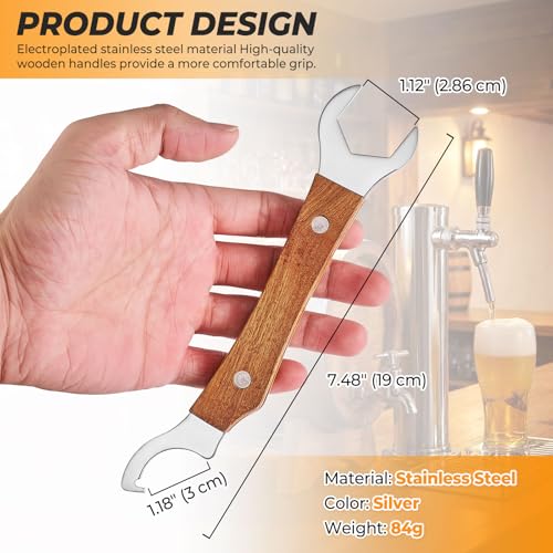 New Beer Faucet Wrench Heavy Duty Faucet Wrench Beer Tap Wrench