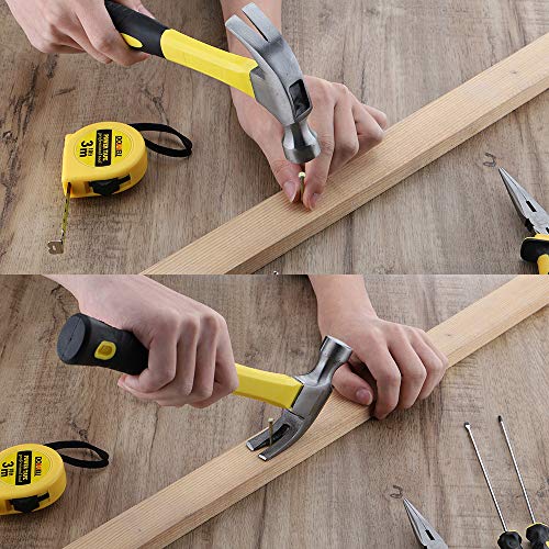 DOWELL 24 pcs Homeowner Tool Set, Home Repair Hand Tool Kit - size: 24PCS