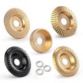 5PCS Wood Carving Disc Set for 4 and 4 1/2 Angle Grinders, Grinding Wheel Shaping Disc with 7/8"-5/8" Arbor for Wood Carving,Tree Stump Cutting, DIY Woodworking & Wood Sculpting