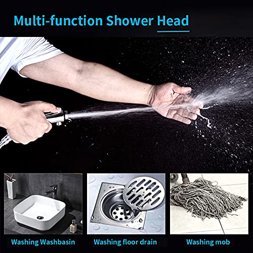 KAIYING RV & Camper High Pressure Handheld Shower Head with Pause Button - color: Chrome