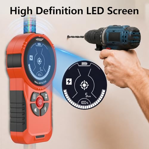 NOYAFA Stud Finder Wall Scanner,6 in 1 Multifunctional Wall Detector