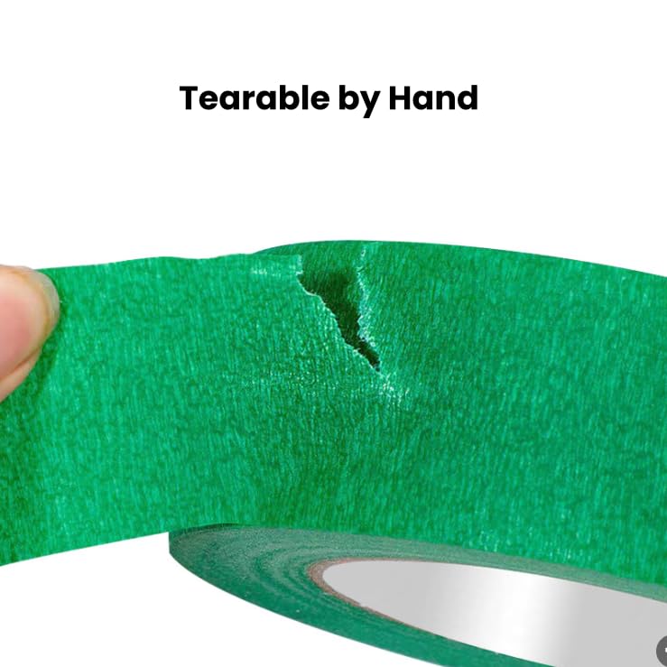 Green Painters Tape 2 inch Wide Green Masking Tape Paint Tape Green Paper Tape 2 inch x 55 Yards - color: Green, size: 2 Inch