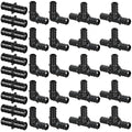 30pcs 1/2" Poly PPSU Barb Crimp PEX Fitting Combo, No Lead - size: 1/2" Combo, 30pcs