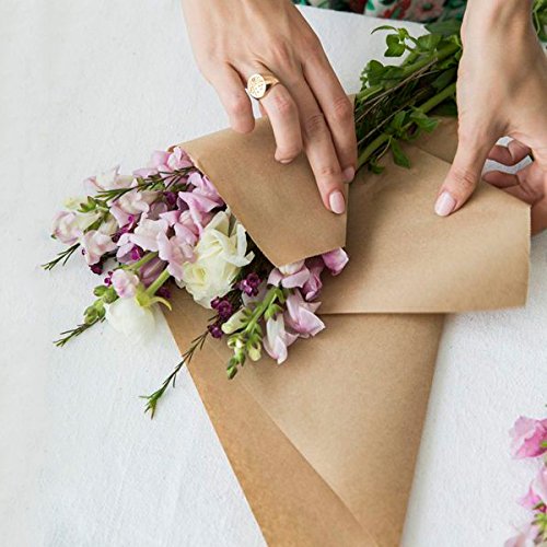 RUSPEPA Brown Kraft Paper Roll, 36"x 1200"(100'), Crafts Kraft Paper for Gift Wrapping, Poster Bulletin Board Arts Crafts, Bouquet Flower Wrapping, Table Covering Packing Shipping Dunnage & Parcel - color: Brown, size: 36"x 1200"